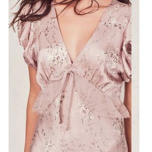 LoveShackFancy Silk Lillian Dress - Size 2